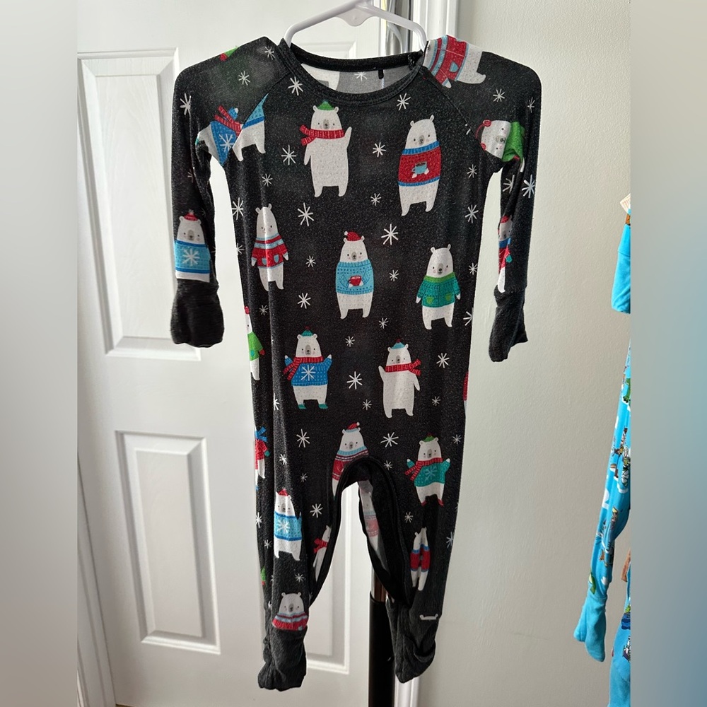 3-6 Months. Little Sleepies / Holiday Collection